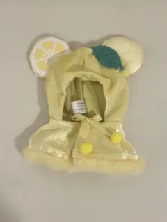 ディズニー ユニベア シークレット コスチューム ポンチョ フルーツ 黄色レモン
