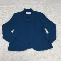 jun ashida ジュンアシダ　ノーカラージャケット 羊毛 XLサイズ