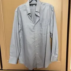 UNIQLO 長袖シャツ M ライトブルー　メンズ