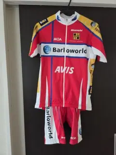 Bianchi Barloworld サイクルジャージ 上下セットのサムネイル