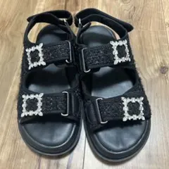 バースデーバッシュ manon SHFW ツイードサンダルのサムネイル
