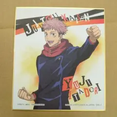 一番くじ　呪術廻戦 虎杖悠仁　ミニ色紙