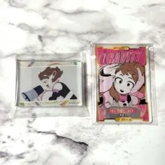 麗日お茶子 ステータスカード アクリルブロック 僕のヒーローアカデミア ヒロアカ