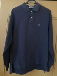 CHAPS RALPH LAUREN ネイビー 長袖ポロシャツ L