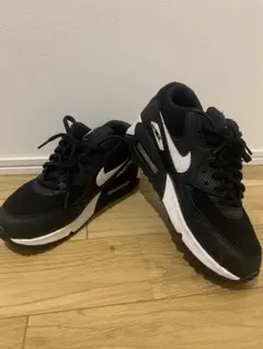 NIKE AIR MAX90 ブラック×ホワイト　24.5