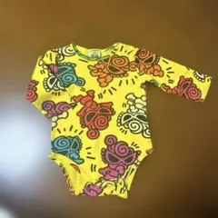 HYSTERIC MINI ロンパース 総柄 FREE