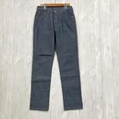 【極美品】 UNIQLO ジーンズ L相当 グレー シンプル