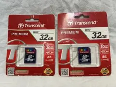 Transcend SDHC 32GB Class 10 2枚セット