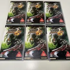 PSP モンスターハンターポータブル2G 6本セット