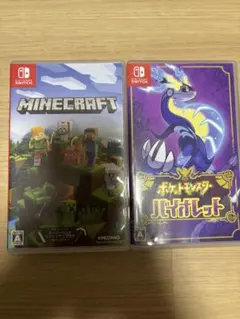 Minecraft & ポケットモンスター バイオレット パッケージのみ