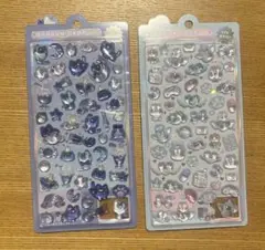 正規品　ボンボンドロップシール　2種セット　よるねこボンボン　みずいろボンボン