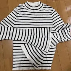 イング　INGNI ニット　トップス　ボーダー　秋冬　服