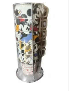 【新品】フランフラン ディズニー タワーマグ 5個セット ミッキー＆ミニーのサムネイル