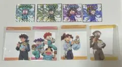 忍たま乱太郎クリアカード 全４種　忍たま乱太郎マンチョコ 4種5枚