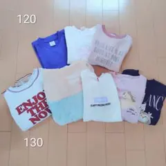 女の子服まとめ売り120〜130　女の子トップス