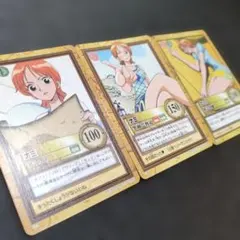 絶版 ワンピース ハイパーバトル カードダス ナミ 4点セット - メルカリ