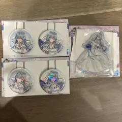 ホロライブ 一番くじ 雪花ラミィ 缶バッジ セット アクリルスタンド アクスタ