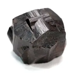 【十字のクロス模様が特徴的】アイアンスクエアパイライト 30×29×26mm