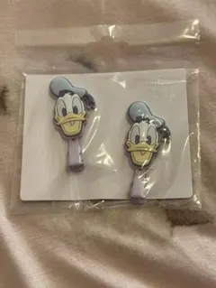 ドナルドダック ヘアクリップ　ディズニーストア　福袋　ハッピーバック