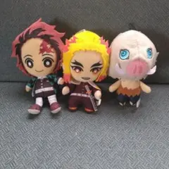 鬼滅の刃　ぬいぐるみ　3個セット