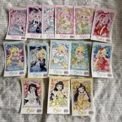 ひみつアイプリ ブロマイド風ステッカー まとめ売り 箔押し有り みつき ひまり