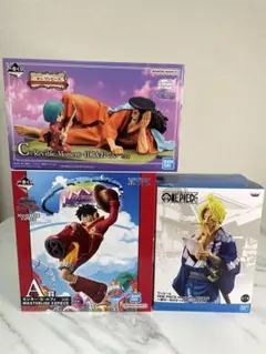 ワンピース フィギュア 3種セット 一番くじ