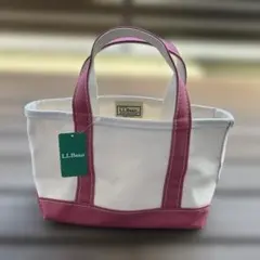 【新品タグ付き】L.L.Bean ボートアンドトート ミニ 希少カラー ピンクのサムネイル