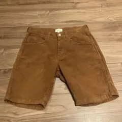 BEAMS ショートパンツ　コーデュロイ　ハーフパンツ　ビームス