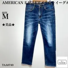 アメリカンイーグル デニムパンツ アウトフィッターズ ストレート M ブルーのサムネイル