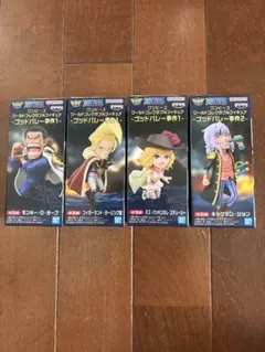 【未開封】ワンピース ワールドコレクタブルフィギュア ゴッドバレー事件 4種のサムネイル