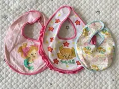 SALE‼️美品☆ベビーアリエル アナ雪　スタイ　3枚セット　ディズニー