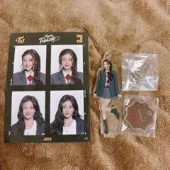TWICE ミニアクリルスタンドチャーム 証明写真ステッカー ジヒョ