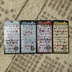 PEANUTS ボンボンドロップシールmini 4枚セット【正規品】