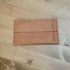 革のティッシュケース