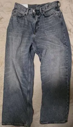 H&M バギーデニム 29/30 グレー