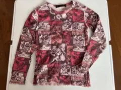 ヒスミニ　ロンT ピンク　110 ヒステリックミニ