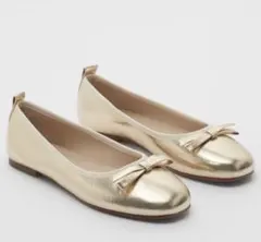 新品☆ZARA ザラ パンプス バレエシューズ フラットシューズ