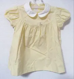 ファミリア　黄色　ワンピース　90