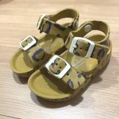 ブリーズ　ヒョウ柄　サンダル　15cm