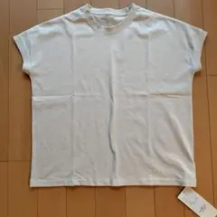無地 半袖 レディースTシャツ 生成りのサムネイル