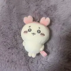 ちいかわ マスコット ぬいぐるみ　キーホルダー　古本屋 カニちゃん