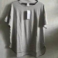 HANGTEN ボーダー 半袖 Tシャツ Lサイズのサムネイル
