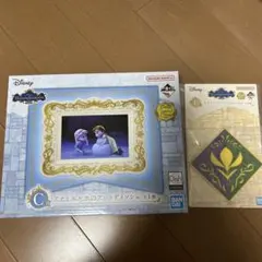 一番くじディズニー　C賞アナとエルサのアートディッシュ