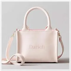 Darich ショルダーストラップつきロゴトート