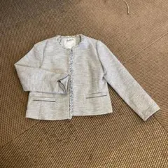 Dessin フォーマルノーカラージャケット