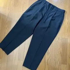 GU ブラック ワイドパンツ