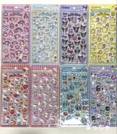 国内正規品】サンリオ ボンボンドロップシール 第2弾 コンプリート 8種