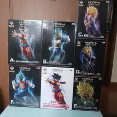 一番くじドラゴンボールフィギュア7体セット