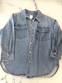 H&M ライトブルー デニムジャケット Mサイズ