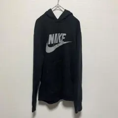 NIKE ロゴプリント パーカー ブラック Sサイズ スウェット フーディ